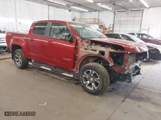2016 Chevrolet Colorado 4WD Z71 with VIN 1GCGTDE35G1380375, listed as a IAAI auction lot 41775141 with 155,072 mi miles. Bid and sale history available at carsss.com. Image 1.