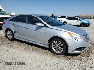 2014 Hyundai Sonata GLS with VIN 5NPEB4AC6EH852282, listed as a Copart auction lot 54239225 with 197,515 mi miles and Salvage Title. Bid and sale history available at carsss.com. Image 4.