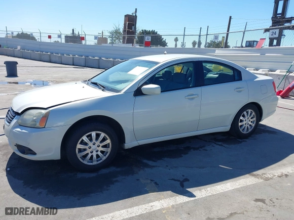 2009 Mitsubishi Galant ES with VIN 4A3AB36F39E018310, listed as a IAAI auction lot 41709468 with 190710 miles. Bid and sale history available at carsss.com. Image 18.
