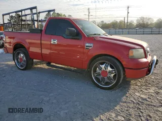 2004 Ford F-150 XL with VIN 1FTRF12W84NA36900, listed as a Copart auction lot 50766775 with 235,472 mi miles and Salvage Title. Bid and sale history available at carsss.com. Image 4.