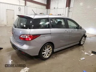 2012 Mazda Mazda5 Grand Touring with VIN JM1CW2DLXC0107458, listed as a Copart auction lot 52330965 with 164,001 mi miles and Non Repairable. Bid and sale history available at carsss.com. Image 3.
