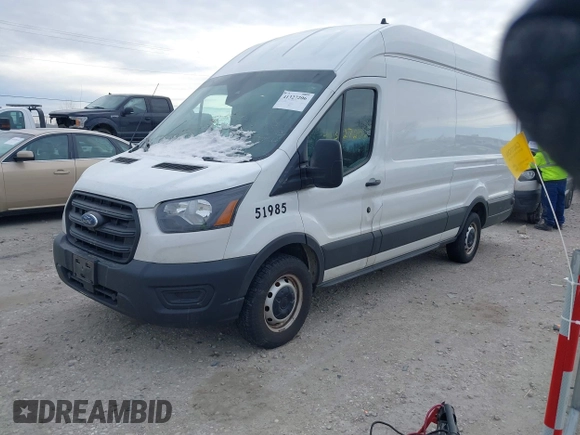 2020 Ford Transit Cargo with VIN 1FTBR3X85LKB51985, listed as a IAAI auction lot 41327206 with 206,896 mi miles and . Bid and sale history available at carsss.com. Image 17.