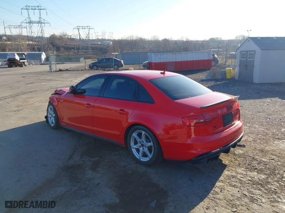 2013 Audi S4 Premium Plus with VIN WAUDGAFL1DA077073, listed as a IAAI auction lot 41732388 with 86,270 mi miles. Bid and sale history available at carsss.com. Image 3.