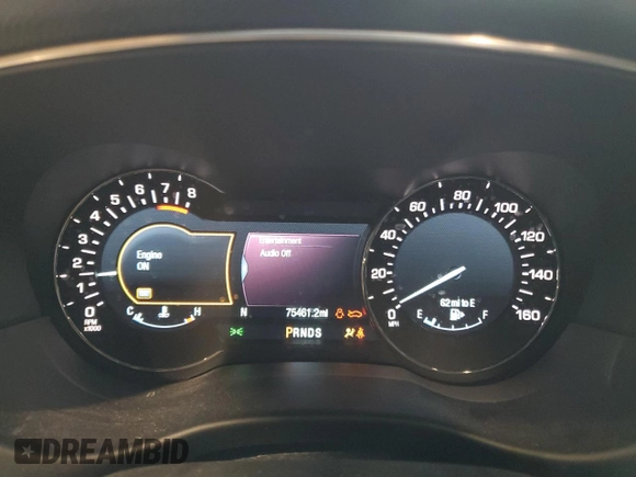2016 Lincoln MKC Select z VIN 5LMCJ2D9XGUJ31639, wystawiony jako Copart lot #62773445 z przebiegiem 75 461 mil mil oraz Szkoda całkowita • Salvage title. Historia ofert i sprzedaży dostępna na DreamBid. Obrazek 9.