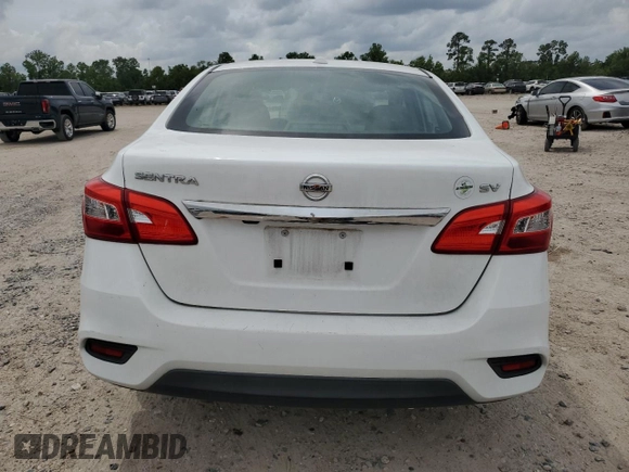 2019 Nissan Sentra SV with VIN 3N1AB7AP0KL604630, listed as a Copart auction lot 54945565 with 73,998 mi miles and Salvage Title. Bid and sale history available at DreamBid. Image 6.