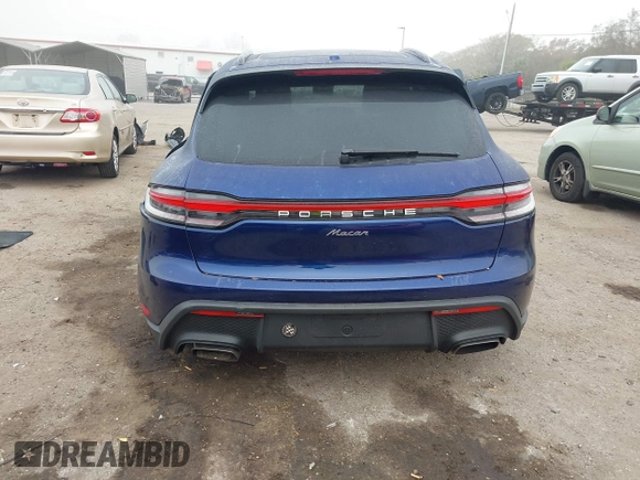 2023 Porsche Macan with VIN WP1AA2A5XPLB06079, listed as a IAAI auction lot 41399589 with 4,287 mi miles. Bid and sale history available at carsss.com. Image 16.