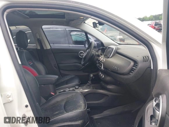 2017 FIAT 500X Trekking with VIN ZFBCFYCB3HP538169, listed as a IAAI auction lot 41975262 with 48,526 mi miles and . Bid and sale history available at DreamBid. Image 5.