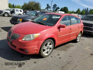 2005 Pontiac Vibe with VIN 5Y2SL63835Z426501, listed as a Copart auction lot 58692784 with 0 mi miles and Clean Title. Bid and sale history available at carsss.com. Image 1.