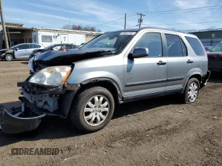 2006 Honda CR-V EX with VIN JHLRD78826C050651, listed as a Copart auction lot 53663705 with 145,694 mi miles and Salvage Title. Bid and sale history available at carsss.com. Image 1.