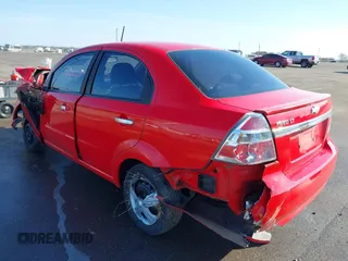 2009 Chevrolet Aveo 1LT with VIN KL1TD56E09B666124, listed as a IAAI auction lot 41888581 with 60,298 mi miles and . Bid and sale history available at DreamBid. Image 3.