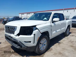 2024 Nissan Frontier SV with VIN 1N6ED1EJ0RN634679, listed as a IAAI auction lot 42075250 with 2,296 mi miles and . Bid and sale history available at DreamBid. Image 2.