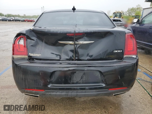 2018 Chrysler 300 Touring with VIN 2C3CCAAG9JH331960, listed as a Copart auction lot 54717615 with 86,921 mi miles and Salvage Title. Bid and sale history available at DreamBid. Image 6.