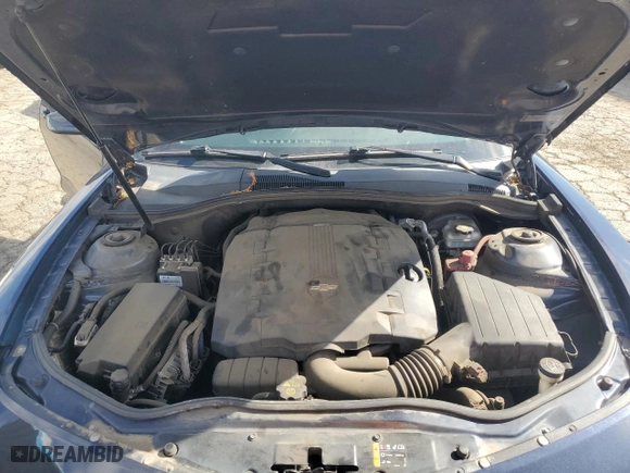 2013 Chevrolet Camaro LS with VIN 2G1FA1E32D9169408, listed as a Copart auction lot 46074195 with 121,410 mi miles and Salvage Title. Bid and sale history available at carsss.com. Image 11.