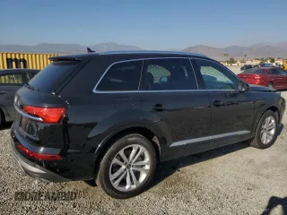 2025 Audi Q7 Premium with VIN WA1ACBF71SD002437, listed as a Copart auction lot 73171104 with 5,934 mi miles and Salvage title. Bid and sale history available at DreamBid. Image 3.
