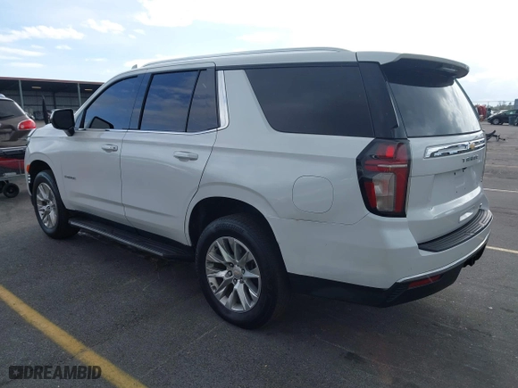 2021 Chevrolet Tahoe LT with VIN 1GNSCNKD4MR234034, listed as a IAAI auction lot 41727298 with 75,039 mi miles. Bid and sale history available at carsss.com. Image 3.