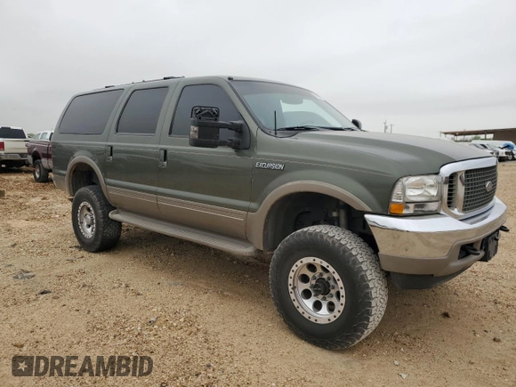 2001 Ford Excursion Limited z VIN 1FMSU43F91EA10949, wystawiony jako Copart lot #51003325 z przebiegiem 252 341 mil mil oraz Szkoda całkowita • Salvage title. Historia ofert i sprzedaży dostępna na DreamBid. Obrazek 4.