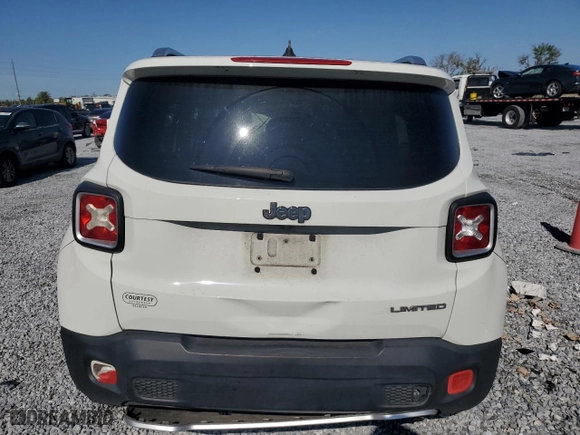 2015 Jeep Renegade Limited with VIN ZACCJADT8FPB45116, listed as a Copart auction lot 88118445 with 0 mi miles and Salvage Title. Bid and sale history available at carsss.com. Image 6.
