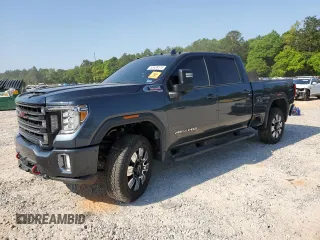 2020 GMC Sierra 2500HD AT4 z VIN 1GT49PEY7LF290351, wystawiony jako Copart lot #53438515 z przebiegiem 115 241 mil mil oraz Czysty tytuł • Clean title. Historia ofert i sprzedaży dostępna na DreamBid. Obrazek 1.