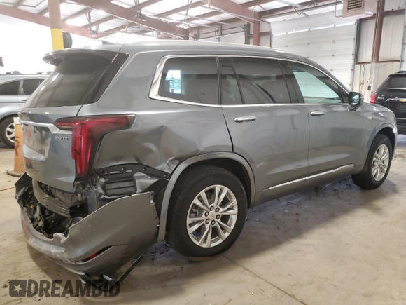 2021 Cadillac XT6 Luxury with VIN 1GYKPAR41MZ163350, listed as a Copart auction lot 44030915 with 30,234 mi miles and Salvage title. Bid and sale history available at DreamBid. Image 3.