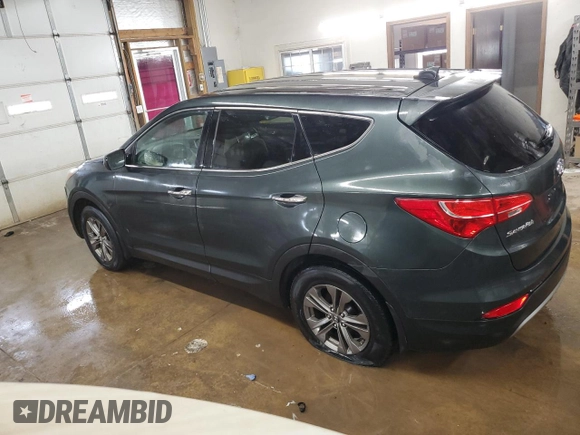 2013 Hyundai Santa Fe Sport z VIN 5XYZT3LB9DG072053, wystawiony jako Copart lot #56141485 z przebiegiem 152 060 mil mil oraz Czysty tytuł • Clean title. Historia ofert i sprzedaży dostępna na DreamBid. Obrazek 2.