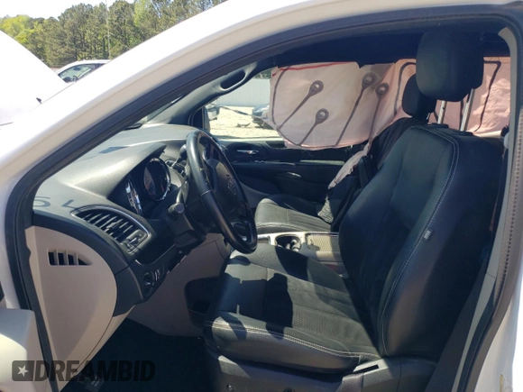 2017 Dodge Grand Caravan SXT with VIN 2C4RDGCG5HR858871, listed as a Copart auction lot 54545545 with Not Provided miles and Salvage Title. Bid and sale history available at DreamBid. Image 7.