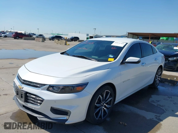 2016 Chevrolet Malibu LT with VIN 1G1ZF5SX1GF206344, listed as a IAAI auction lot 41972764 with 111,427 mi miles and . Bid and sale history available at DreamBid. Image 19.
