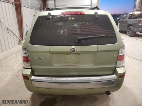2008 Mercury Mariner with VIN 4M2CU81148KJ08266, listed as a Copart auction lot 87302494 with 0 mi miles and Non Repairable. Bid and sale history available at carsss.com. Image 6.