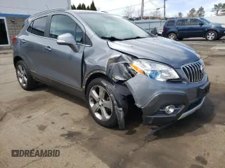 2014 Buick Encore Convenience with VIN KL4CJBSB2EB609925, listed as a Copart auction lot 52773255 with 197,461 mi miles and Salvage Title. Bid and sale history available at carsss.com. Image 4.