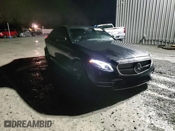 2017 Mercedes-Benz E-Class AMG E 43 with VIN WDDZF6EBXHA203685, listed as a Copart auction lot 85299274 with 135,518 mi miles and Salvage Title. Bid and sale history available at carsss.com. Image 13.