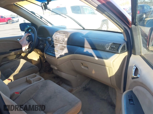 2007 Honda Odyssey EX with VIN 5FNRL38487B440275, listed as a IAAI auction lot 41588030 with 280,937 mi miles. Bid and sale history available at carsss.com. Image 5.