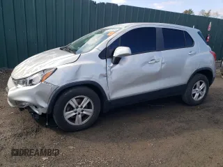2020 Chevrolet Trax LS with VIN KL7CJKSB3LB039143, listed as a Copart auction lot 44405985 with 57,280 mi miles and Salvage Title. Bid and sale history available at carsss.com. Image 1.