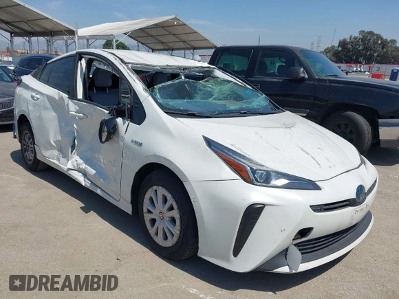 2020 Toyota Prius L Eco with VIN JTDKARFU3L3107048, listed as a IAAI auction lot 41973416 with 41,773 mi miles and . Bid and sale history available at DreamBid. Image 1.