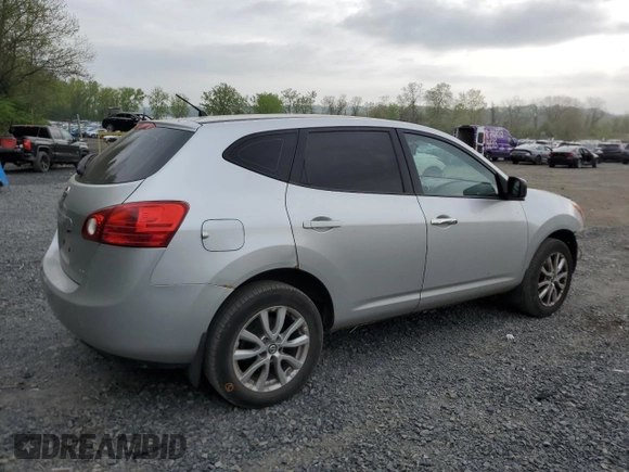 2008 Nissan Rogue S with VIN JN8AS58V58W101205, listed as a Copart auction lot 54523115 with 129,497 mi miles and Salvage Title. Bid and sale history available at DreamBid. Image 3.