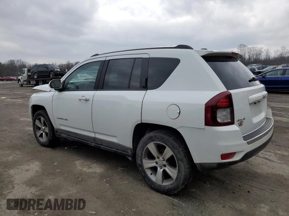 2017 Jeep Compass High Altitude with VIN 1C4NJDEBXHD103273, listed as a Copart auction lot 44627835 with 103,887 mi miles and Salvage Title. Bid and sale history available at DreamBid. Image 2.