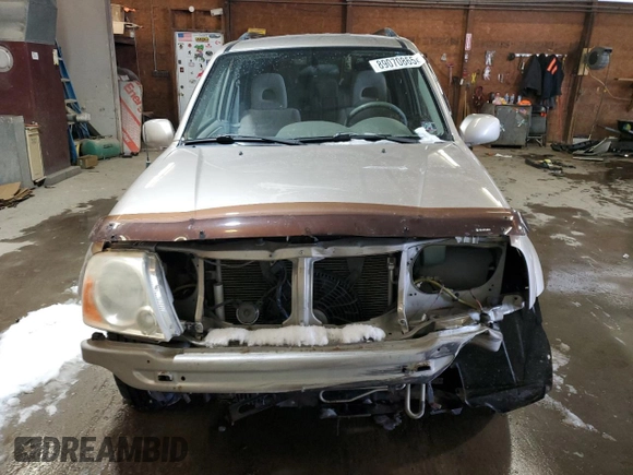 2005 Suzuki XL7 LX with VIN JS3TX92V054105984, listed as a Copart auction lot 89070865 with 135,453 mi miles and Salvage title. Bid and sale history available at DreamBid. Image 5.