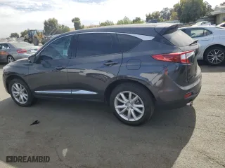 2020 Acura RDX with VIN 5J8TC1H39LL019417, listed as a Copart auction lot 75625154 with 59,699 mi miles and Salvage Title. Bid and sale history available at carsss.com. Image 2.