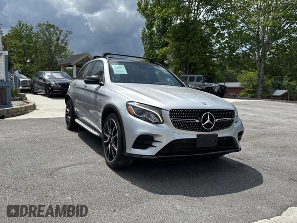 2017 Mercedes-Benz GLC with VIN WDC0G6EB8HF192280, listed as a Copart auction lot 54572465 with 74,780 mi miles and Clean Title. Bid and sale history available at carsss.com. Image 1.