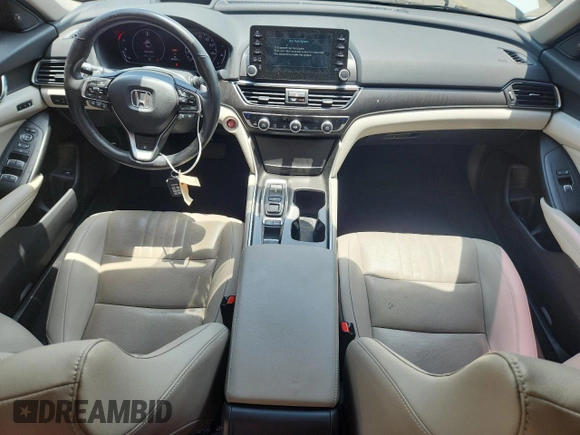 2019 Honda Accord Touring with VIN 1HGCV2F98KA007468, listed as a Copart auction lot 61555455 with 93,049 mi miles and Salvage title. Bid and sale history available at DreamBid. Image 8.