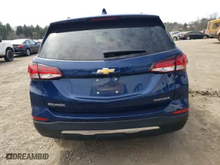 2022 Chevrolet Equinox Premier with VIN 3GNAXNEV6NS119874, listed as a Copart auction lot 50958585 with 19,696 mi miles and Salvage Title. Bid and sale history available at carsss.com. Image 6.