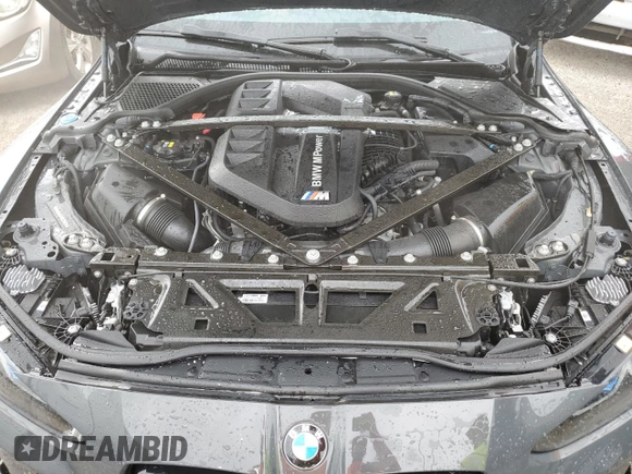 2022 BMW M4 Competition xDrive with VIN WBS43AZ03NCK18031, listed as a Copart auction lot 75090034 with 18,837 mi miles and Non Repairable. Bid and sale history available at carsss.com. Image 11.