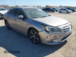 2016 Subaru Legacy 2.5i Limited with VIN 4S3BNBN68G3005328, listed as a IAAI auction lot 41793220 with 93,521 mi miles. Bid and sale history available at carsss.com. Image 1.