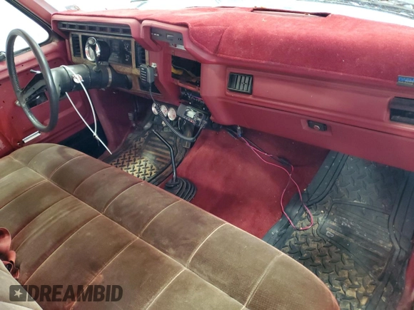 1986 Ford F-150 with VIN 1FTEF14N1GNB28177, listed as a Copart auction lot 86916464 with 53,181 mi miles and Salvage Title. Bid and sale history available at carsss.com. Image 8.
