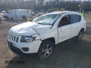 2017 Jeep Compass High Altitude with VIN 1C4NJDEB4HD192984, listed as a IAAI auction lot 41944213 with 128,437 mi miles. Bid and sale history available at carsss.com. Image 17.