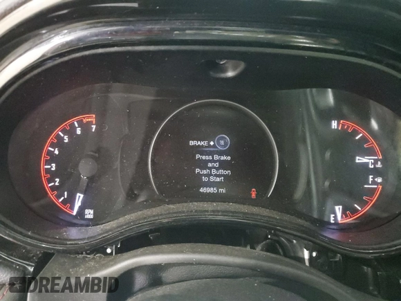 2023 Dodge Durango GT with VIN 1C4RDHDG7PC630480, listed as a Copart auction lot 65635585 with 46,985 mi miles and Non repairable. Bid and sale history available at DreamBid. Image 9.