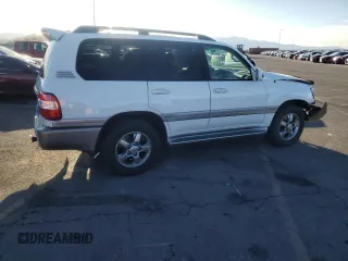 2006 Toyota Land Cruiser with VIN JTEHT05J162082776, listed as a Copart auction lot 46653985 with 203,155 mi miles and Salvage Title. Bid and sale history available at carsss.com. Image 3.