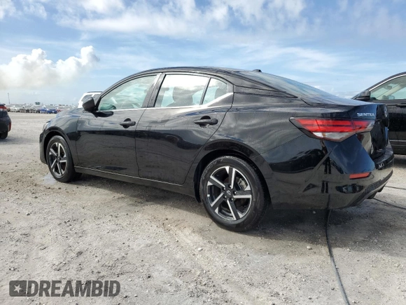 2024 Nissan Sentra SV with VIN 3N1AB8CV8RY341219, listed as a Copart auction lot 46607095 with Not Provided miles and Non Repairable. Bid and sale history available at DreamBid. Image 2.