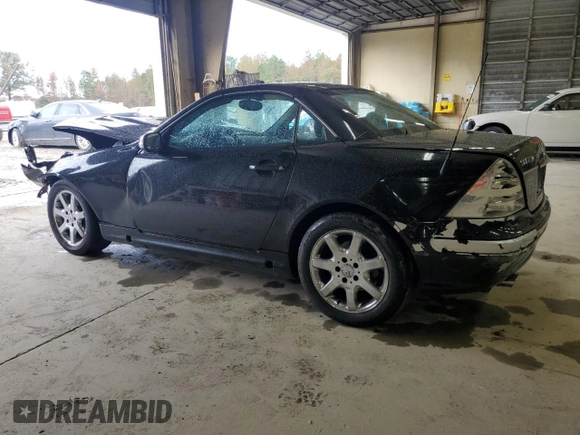 2001 Mercedes-Benz SLK 230 Kompressor с VIN WDBKK49F31F232414, выставлен на аукционе Copart как лот 78304774 с пробегом Не указан миль и Списание • Salvage title. История ставок и продаж доступна на DreamBid. Изображение 2.