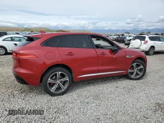 2019 Jaguar F-Pace S with VIN SADCM2FV9KA392963, listed as a Copart auction lot 54572485 with 96,315 mi miles and Salvage title. Bid and sale history available at DreamBid. Image 3.