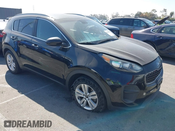 2017 Kia Sportage LX with VIN KNDPM3AC8H7049446, listed as a IAAI auction lot 42004562 with 79,055 mi miles and . Bid and sale history available at DreamBid. Image 1.
