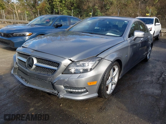 2012 Mercedes-Benz CLS 550 with VIN WDDLJ9BB9CA024704, listed as a IAAI auction lot 41695805 with 116,408 mi miles and . Bid and sale history available at DreamBid. Image 18.
